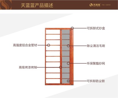 廣州天藍(lán)藍(lán)紗窗(小衛(wèi)士9016w/9018w)防護(hù)防蚊防盜一體窗供應(yīng)/零售/批發(fā)圖片_高清圖_細(xì)節(jié)圖